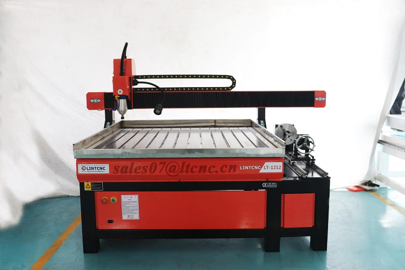 Hot Sale Wood Carving Cutting Milling Machine 6090 1212 1325 Advertising Side Rotary CNC Router for Metal Acrylic Plastic Sheet