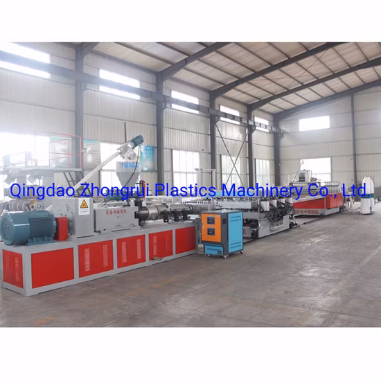 PVC Plastic Board Production Machine/Bath Cabinet Board Machinery Equipment /PVC Advertising Board Production Line