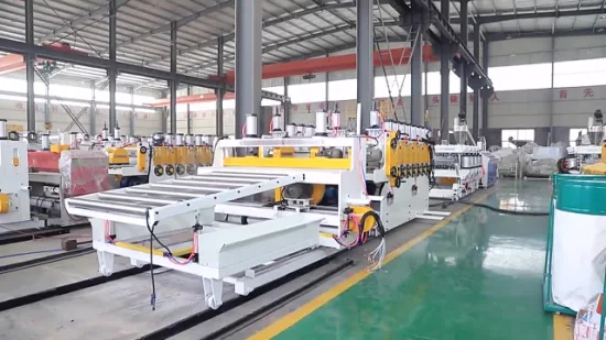 Linea di produzione di pannelli in schiuma per armadietti in PVC WPC standard Sanyi UL