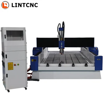 Router CNC in pietra con macchina per incidere CNC in marmo a 4 assi con mandrino da 4,5 kW 5,5 kW 6090 1212 1325 1530 Sistema di controllo DSP Ncstudio Mach3